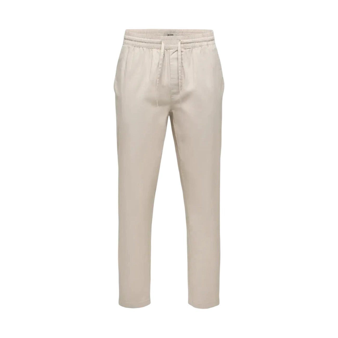 2458404 Only & Sons Pantaloni Beige Cotone Uomo