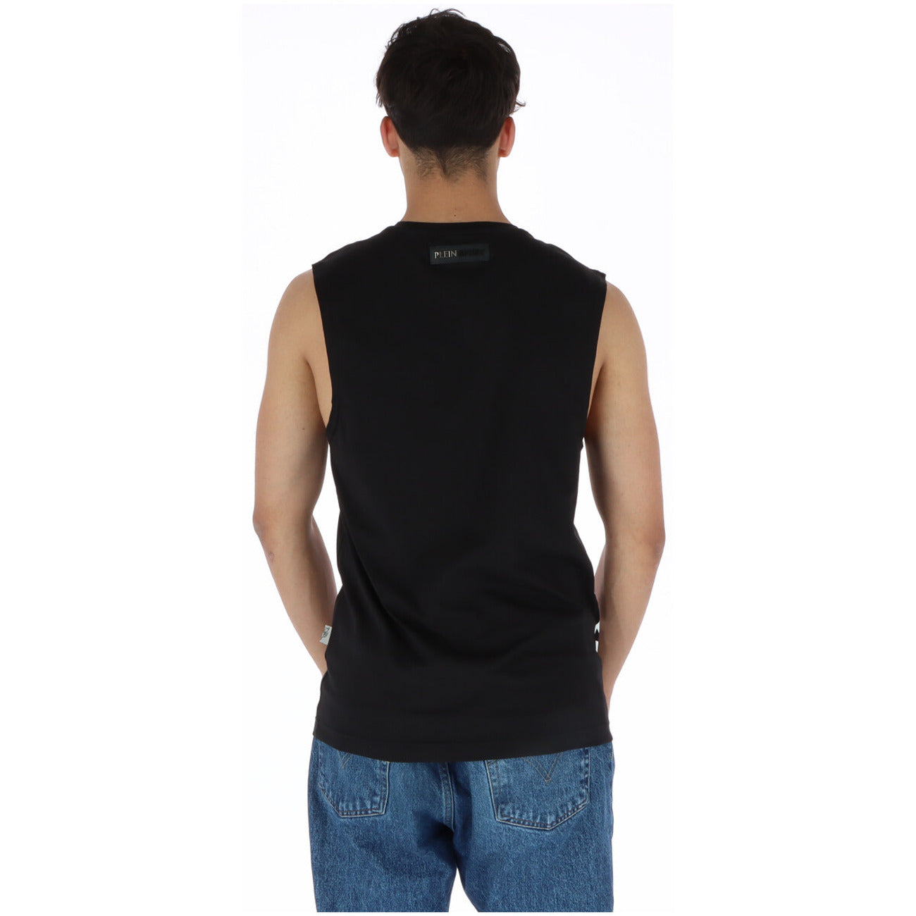 444017 Plein Sport Canotta Nera Uomo
