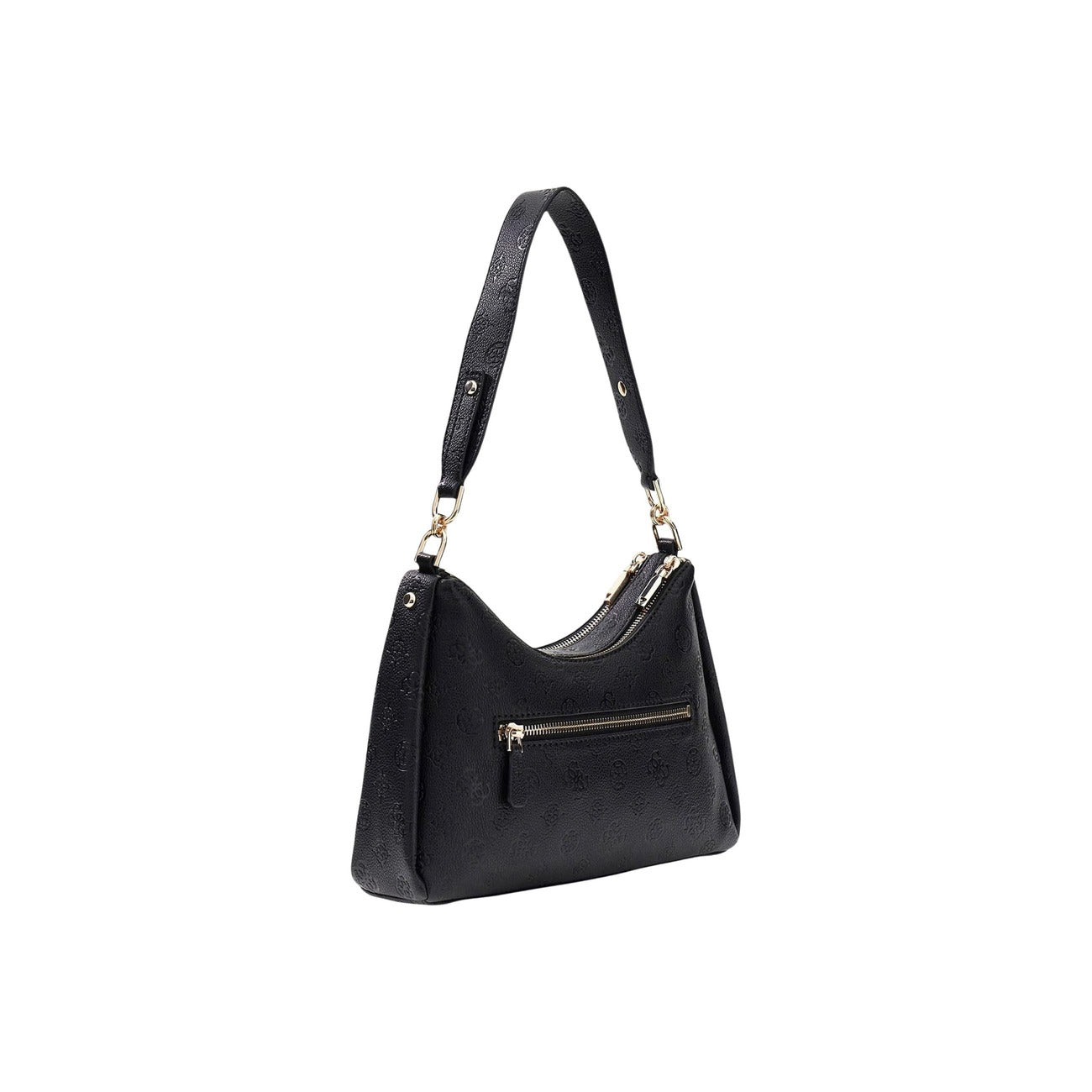 2455185 Guess Borsa Donna Nera Mano Zip