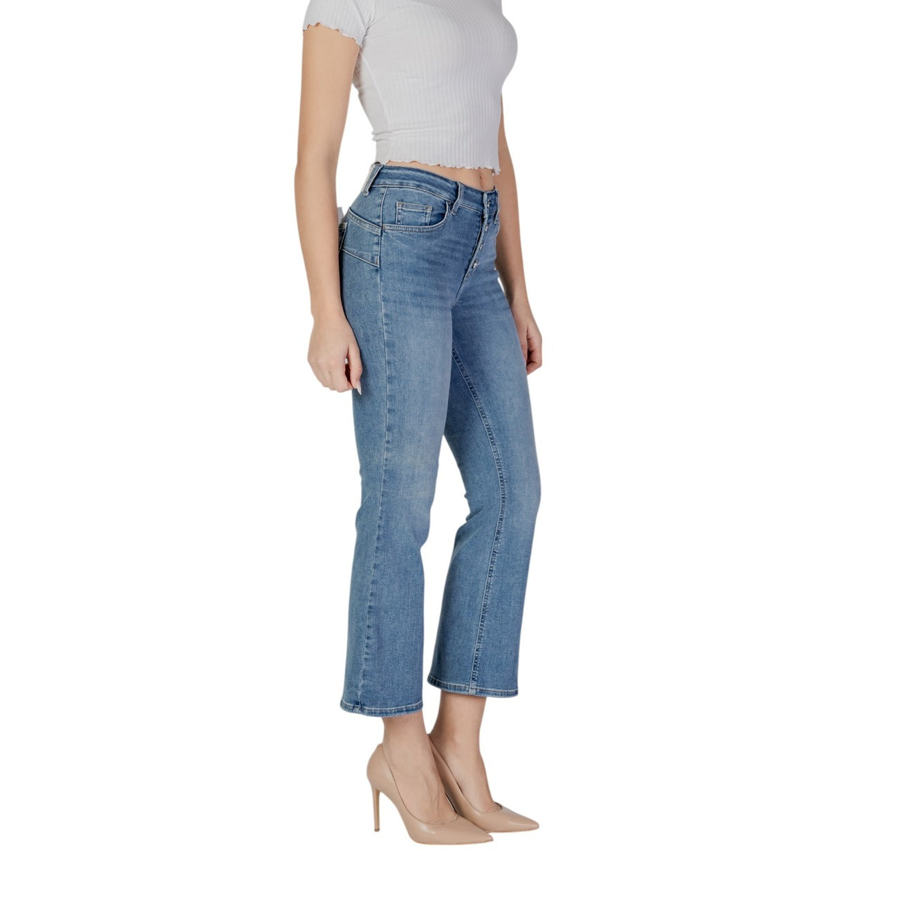 482932 Liu Jo Jeans Blu Cotone Donna