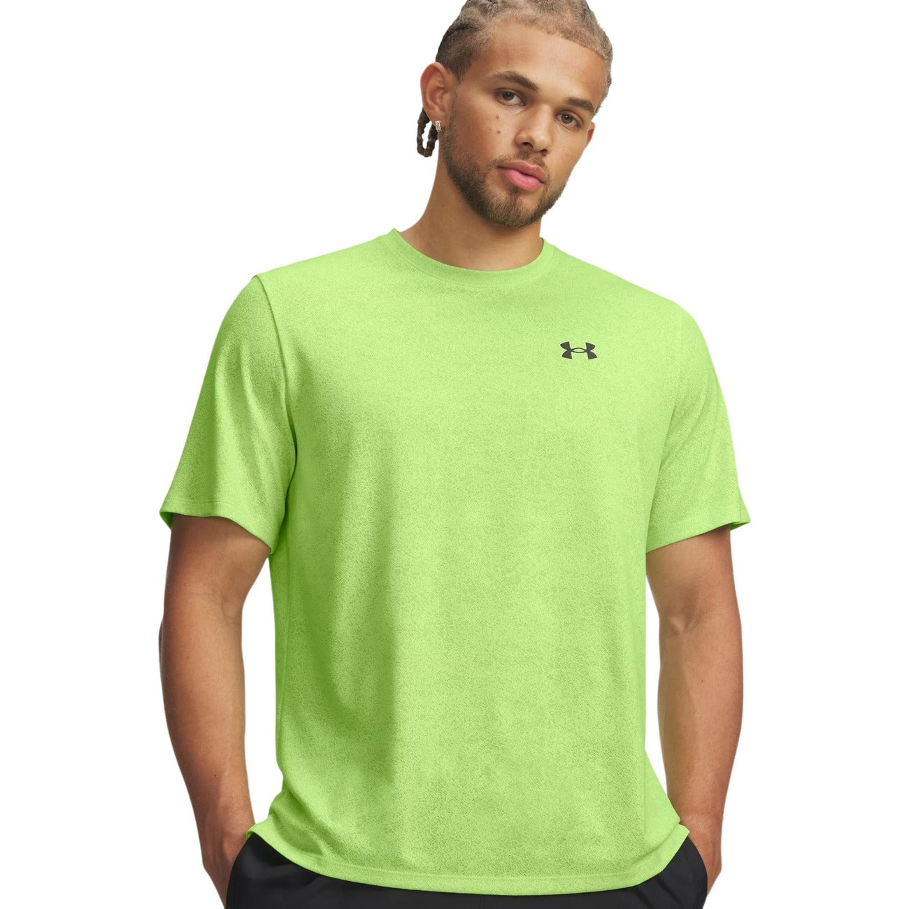 2459456 Under Armour T-Shirt Verde Uomo