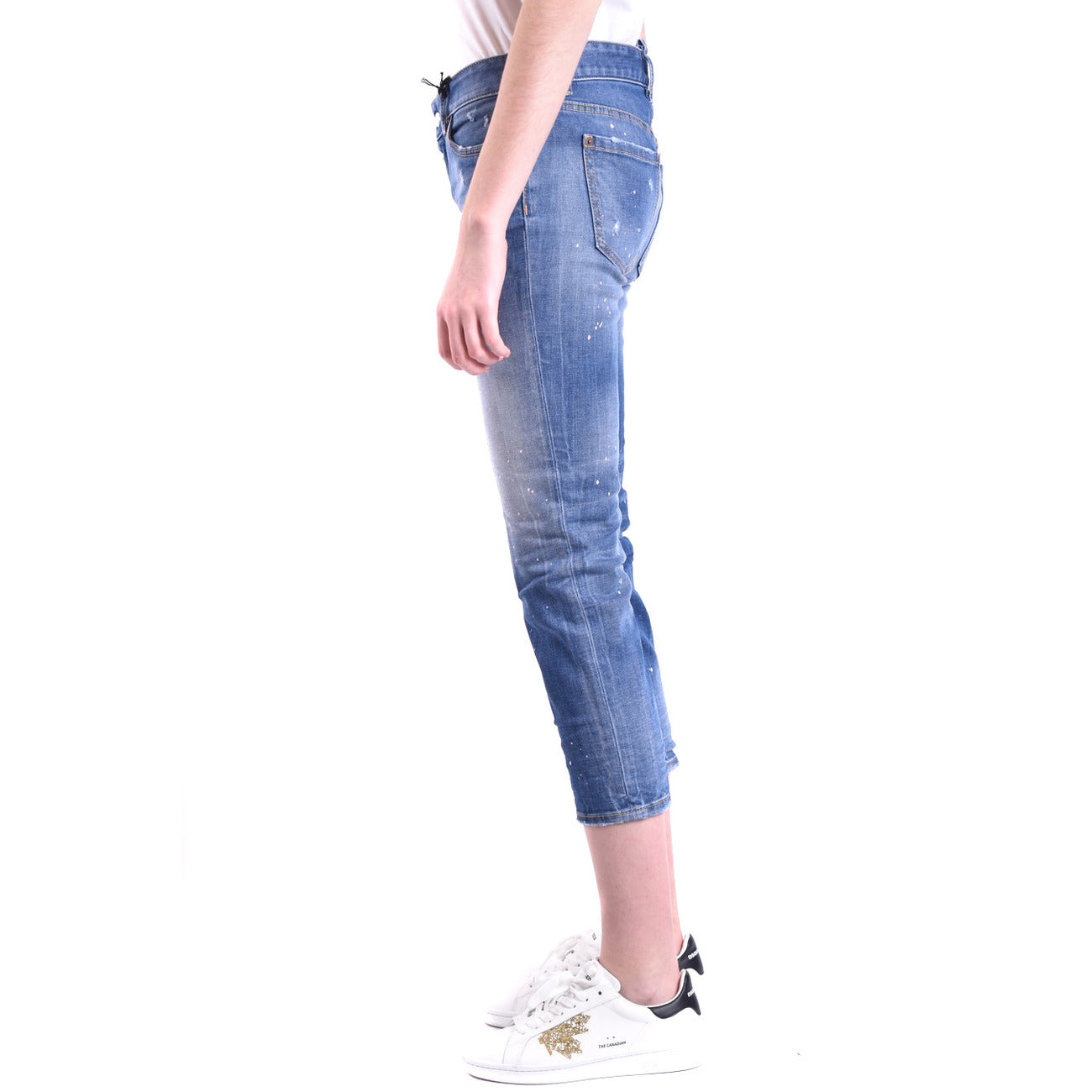 488580 Dsquared2 Jeans Blu Effetto Consumato Donna Primavera/Estate