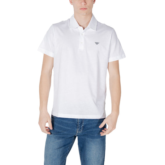 2419123 Emporio Armani Underwear Polo Bianco Uomo