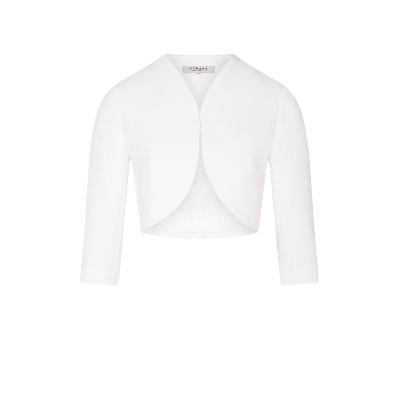 2411560 Morgan De Toi Giacca Bianca Maniche 3/4 Donna