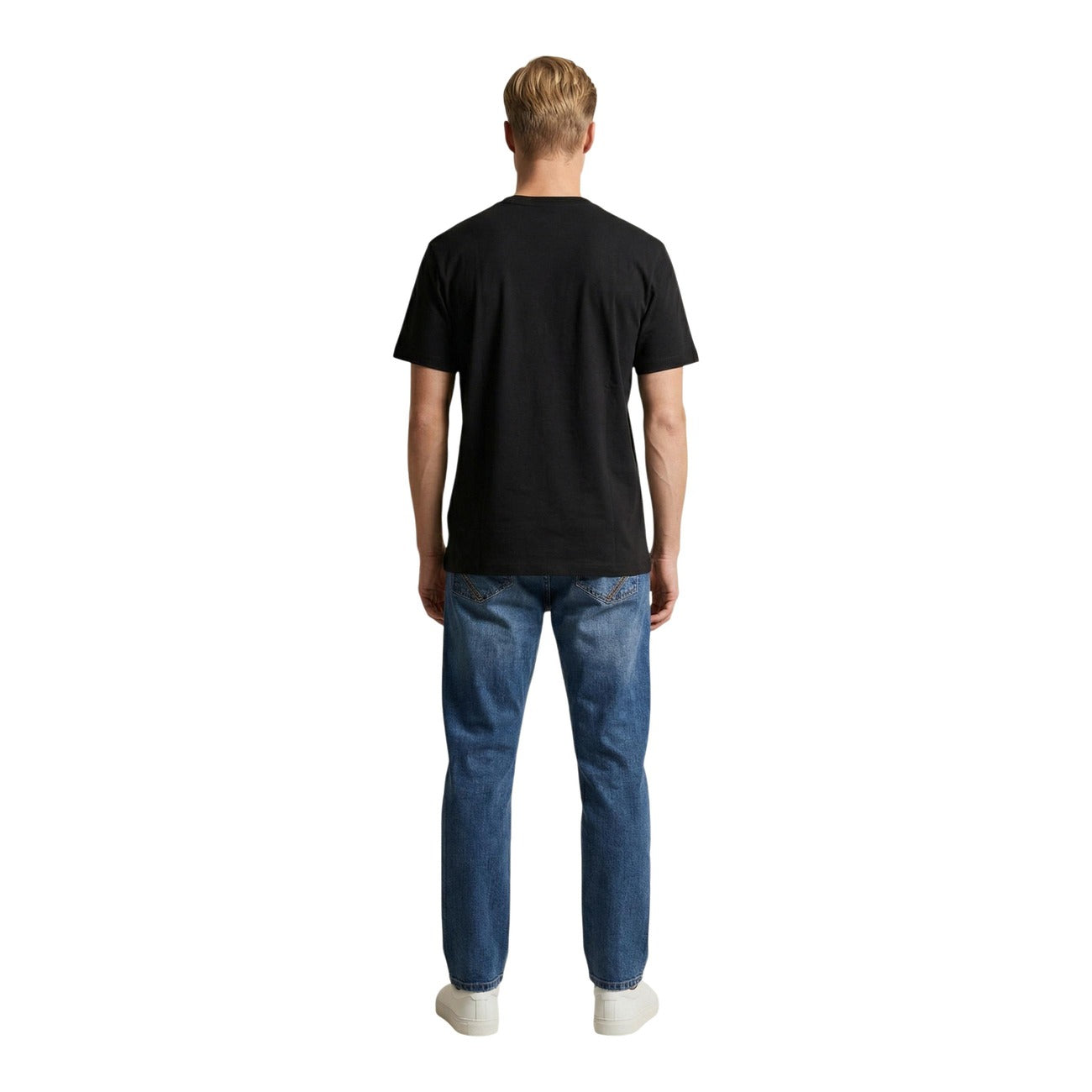 2460551 U.S. Polo Assn. T-Shirt Nera Uomo