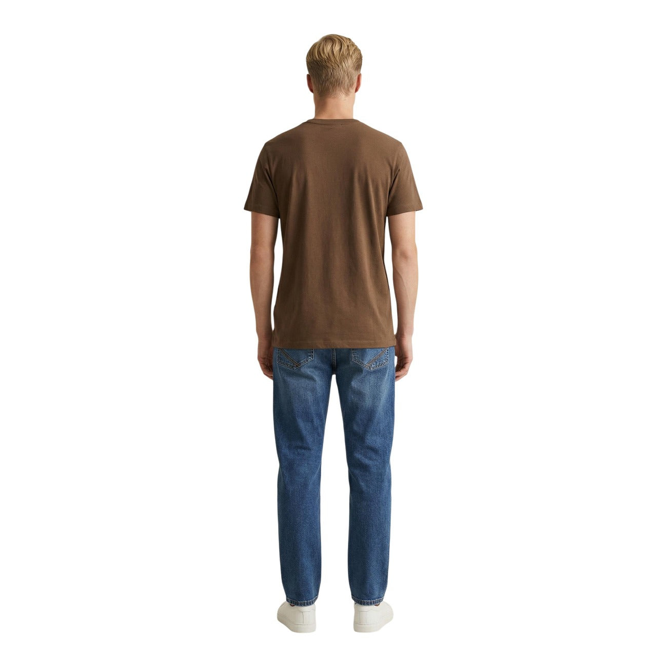 2460639 U.S. Polo Assn. T-Shirt Marrone Uomo