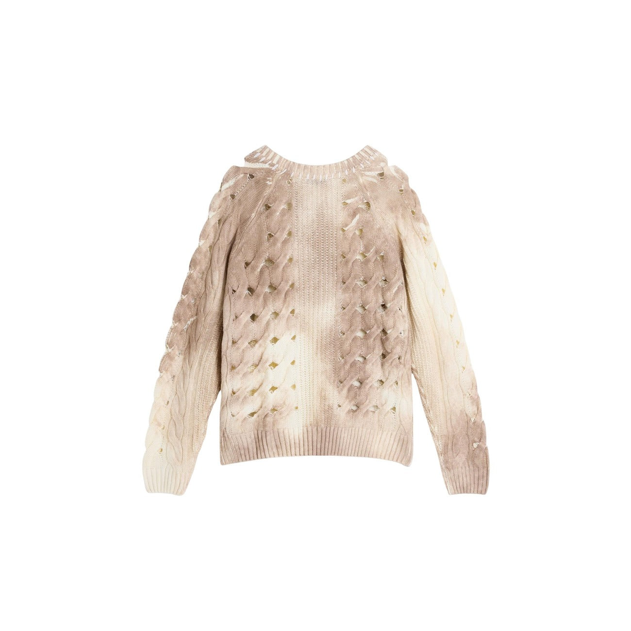 504186 Desigual Maglia Beige Donna Primavera/Estate