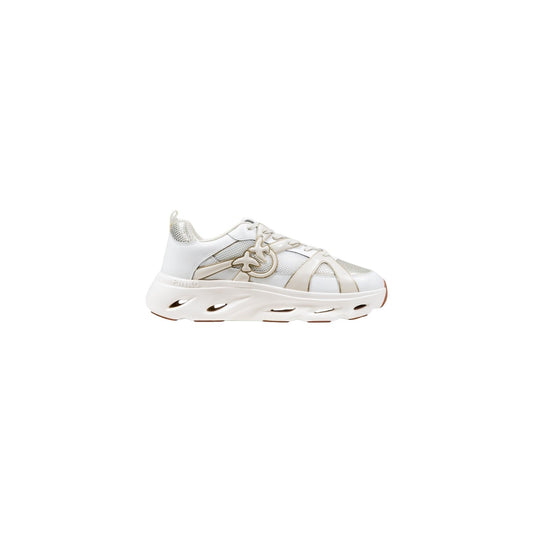 2434794 Pinko Sneakers Bianche Donna Pelle 66% Poliestere 34%