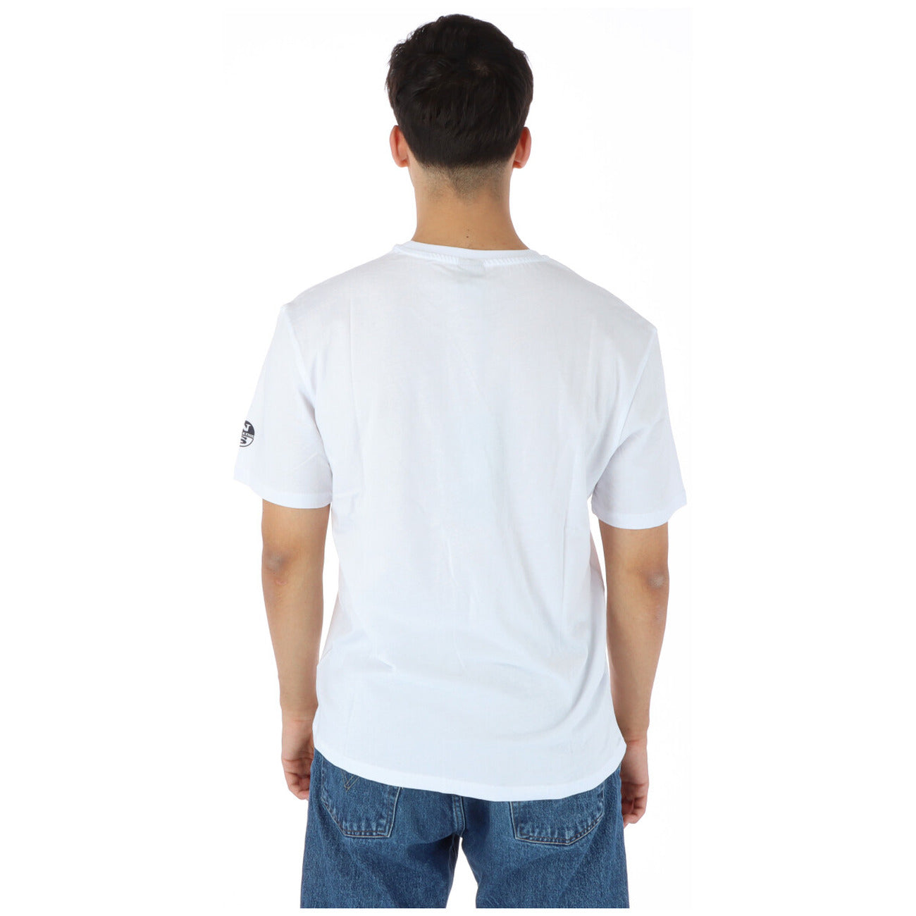 423917 North Sails T-Shirt Bianco Monocromo Uomo
