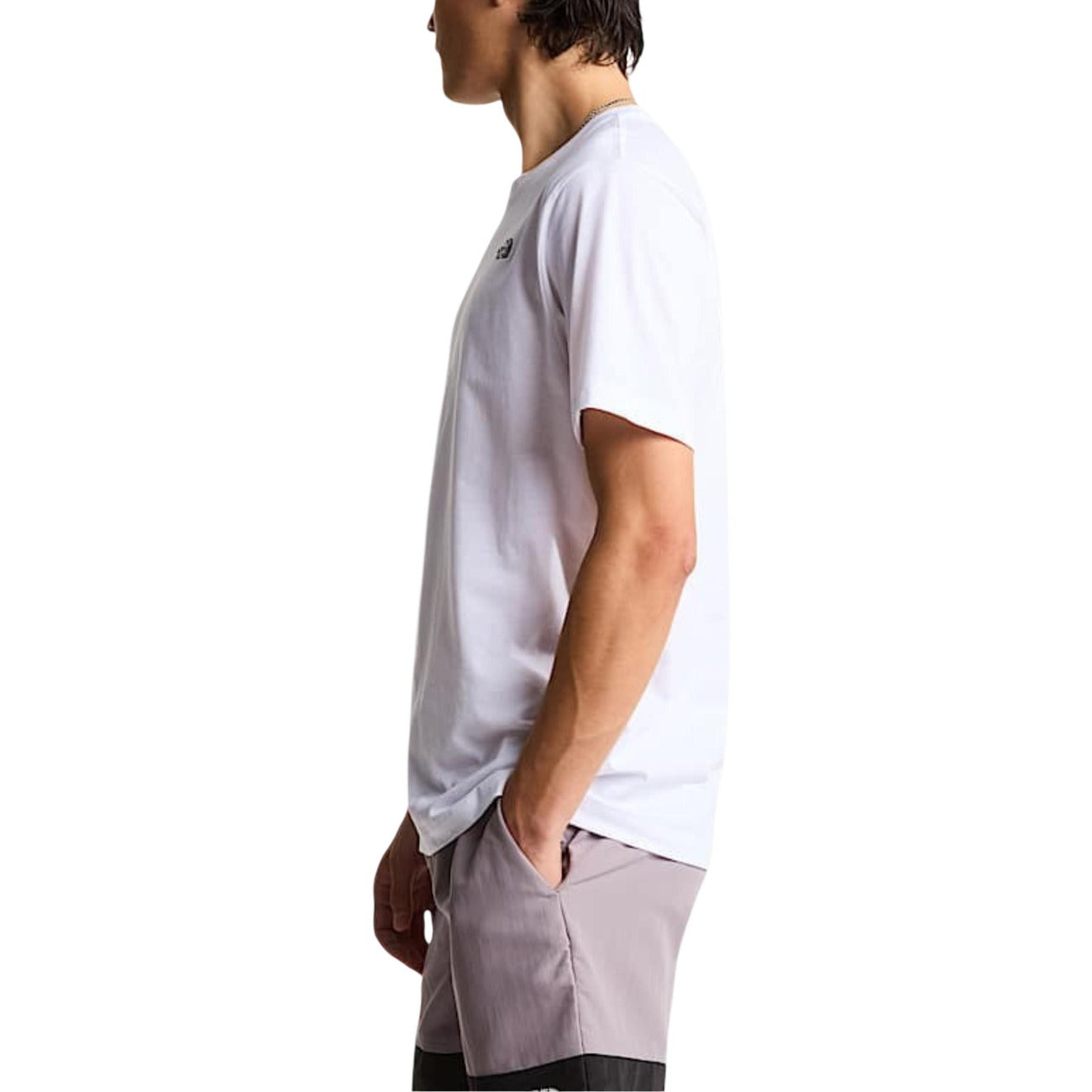 2450749 The North Face T-Shirt Bianca Cotone Poliestere Uomo
