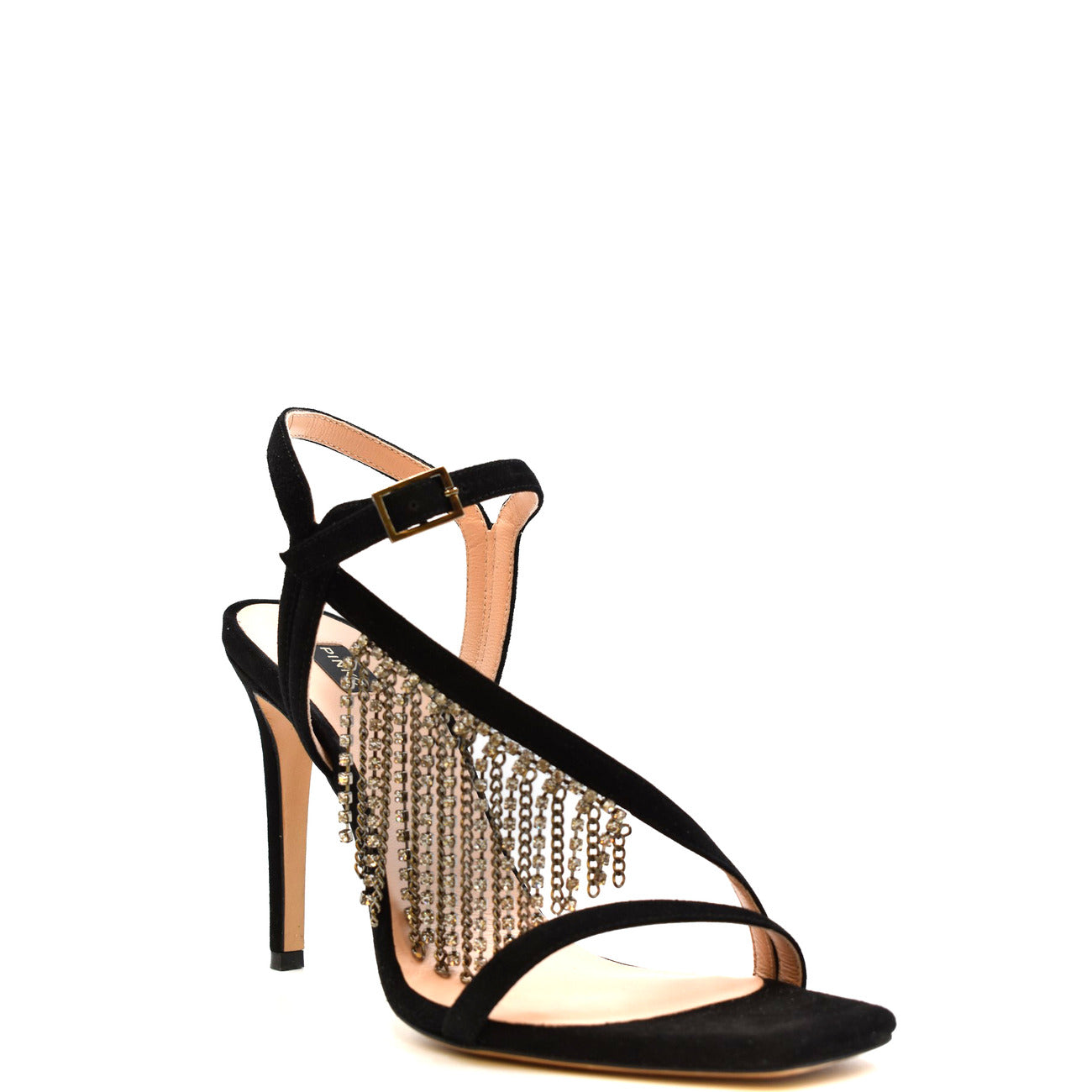 2462782 Pinko Sandali Tacco a Spillo Neri Donna