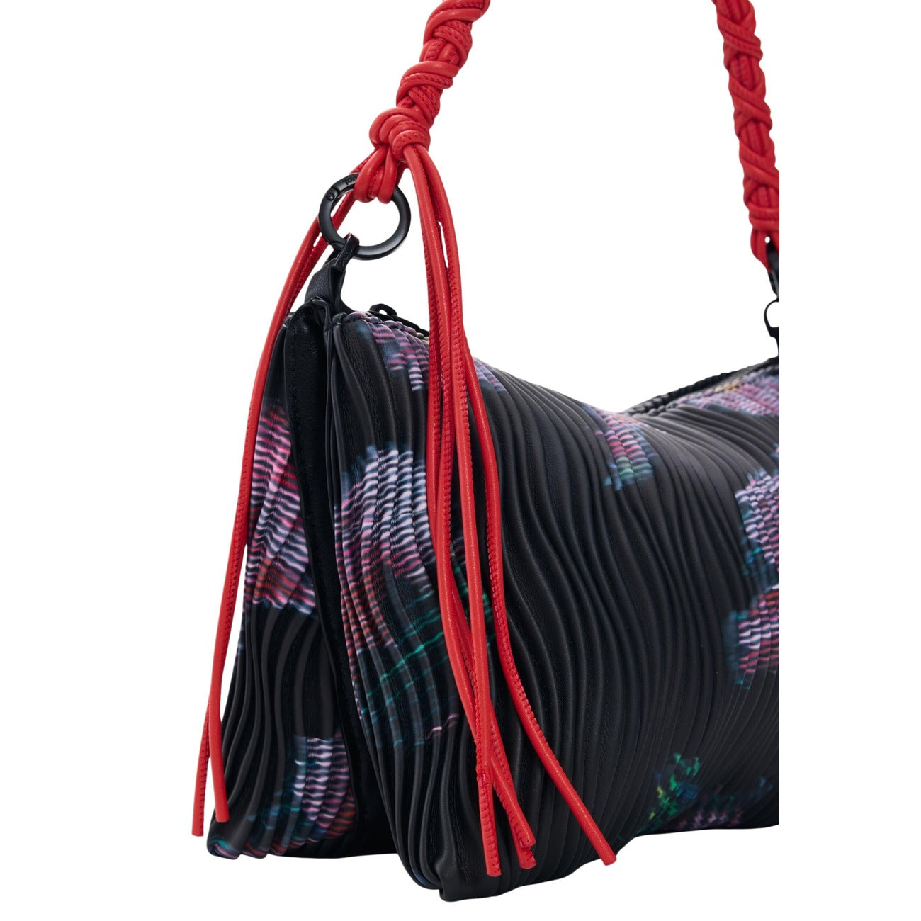 2451193 Desigual Borsa Nera Tracolla Poliestere