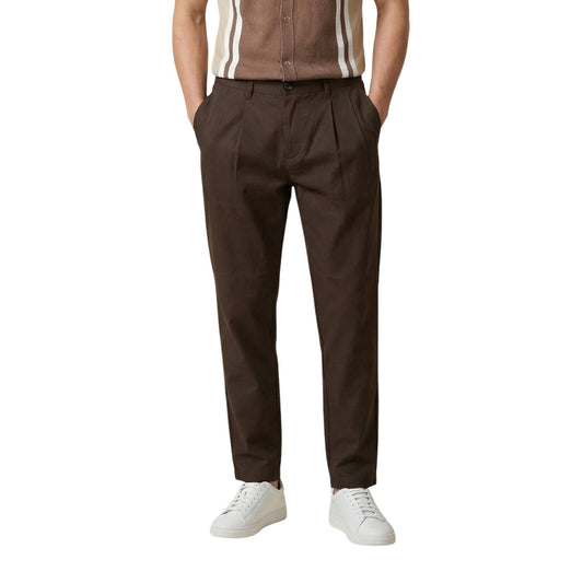 2460994 Gianni Lupo Pantaloni Marrone Uomo