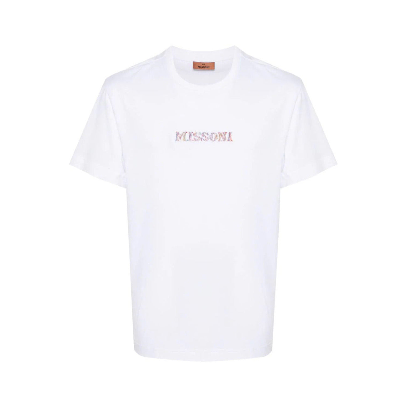 2431008 Missoni T-shirt Bianca Stampa Uomo