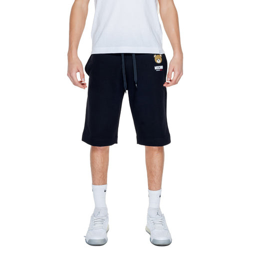 2251204 Moschino Underwear Bermuda Nero Stampa Uomo