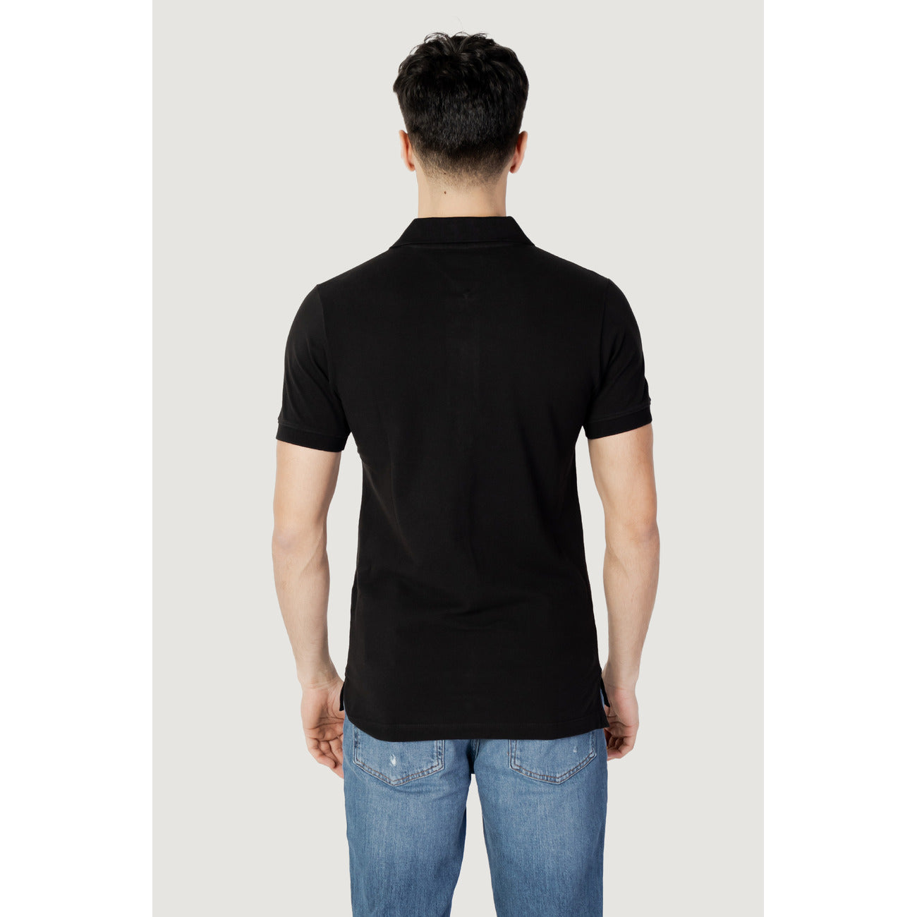 426602 Tommy Hilfiger Jeans Polo Nero Uomo