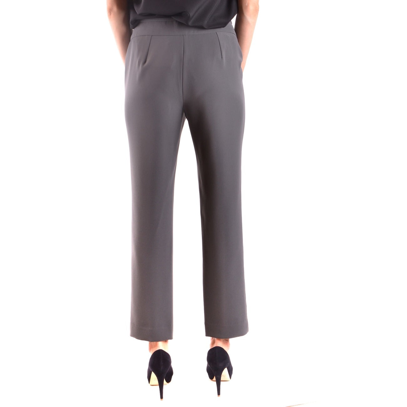 491049 Armani Collezioni Pantaloni Grigi Donna Primavera/Estate