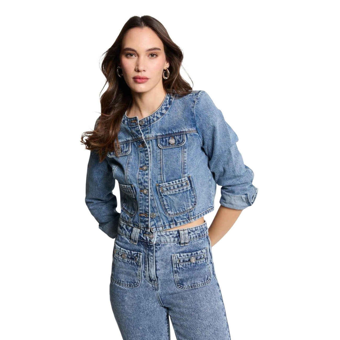 513001 Morgan De Toi Giacca Blu Donna Primavera/Estate