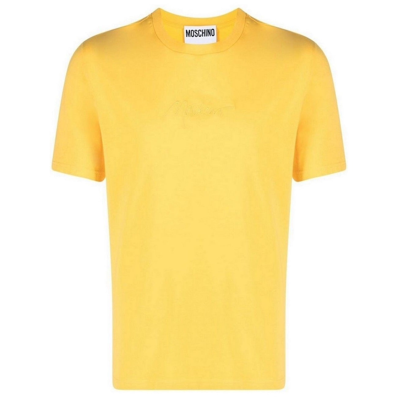 2424973 Moschino T-Shirt Gialla Uomo