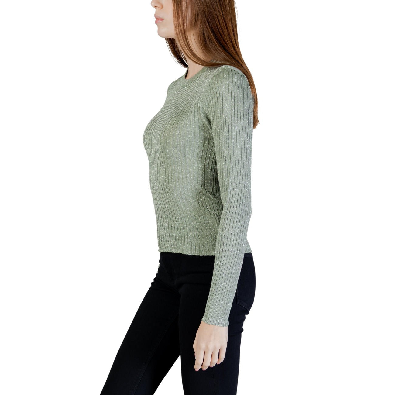 2452416 Jacqueline De Yong Maglia Verde Donna
