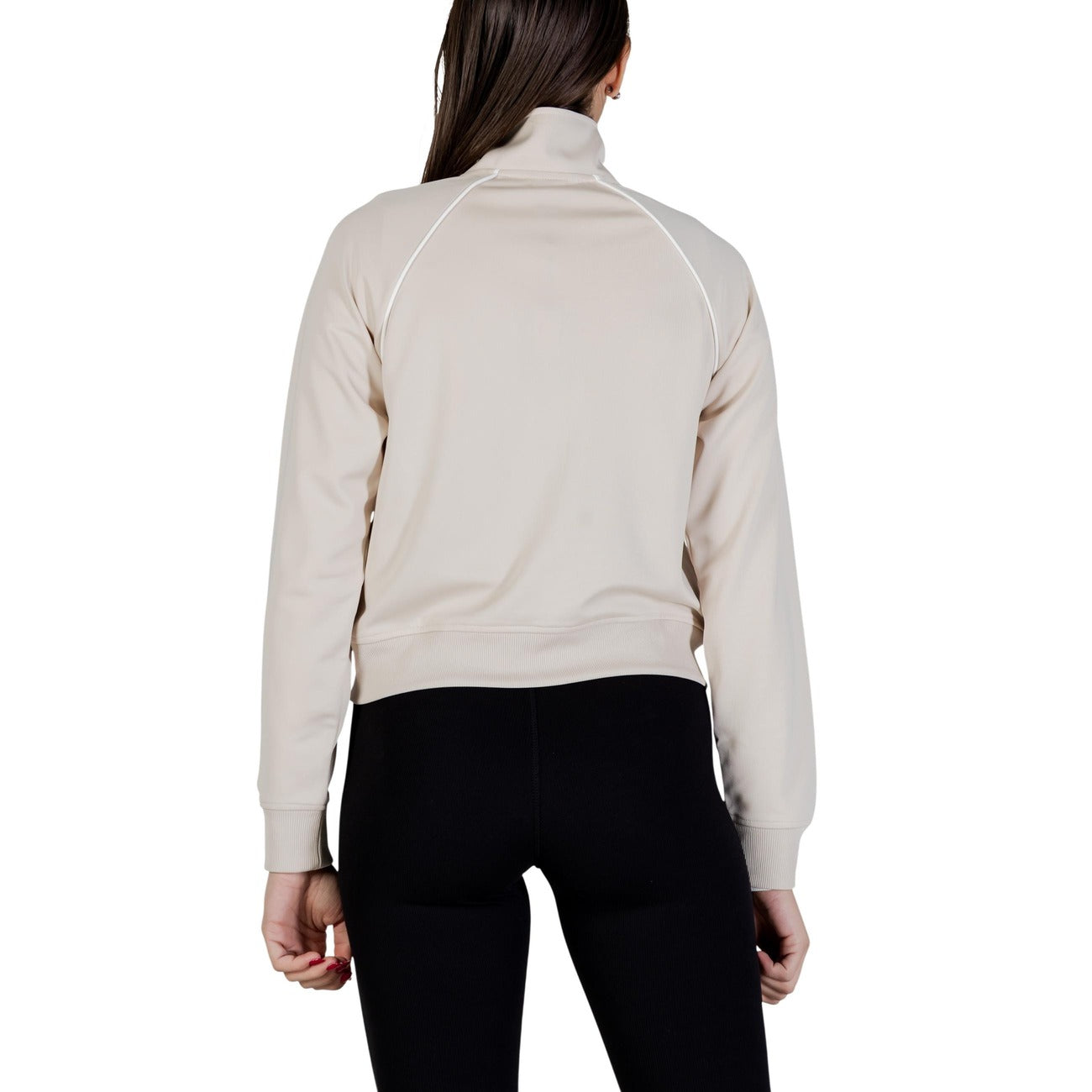 2450573 Tommy Hilfiger Jeans Felpa Donna Beige Poliestere