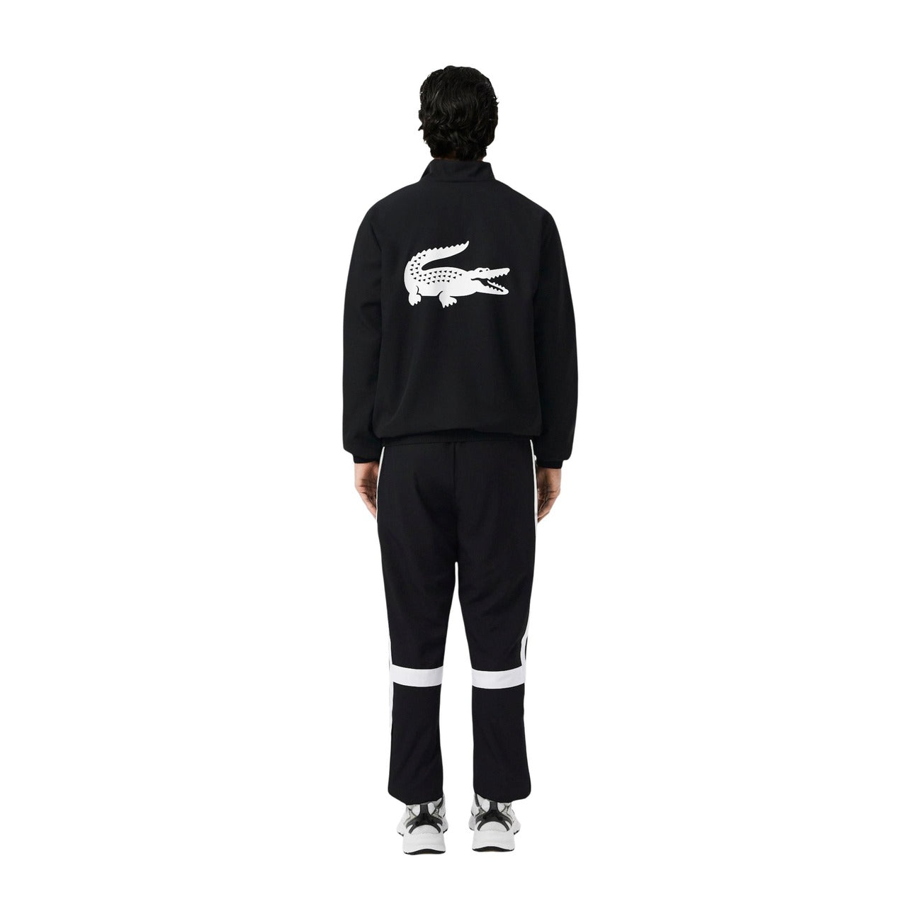 2460462 Lacoste Tuta Nero Poliestere Uomo