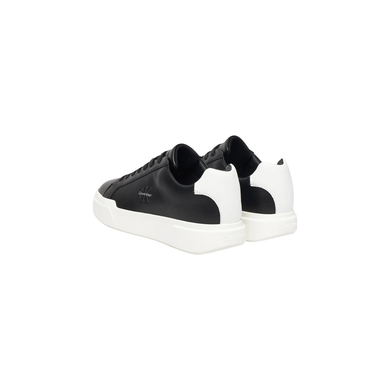 496996 Calvin Klein Jeans Sneakers Nero Pelle Uomo