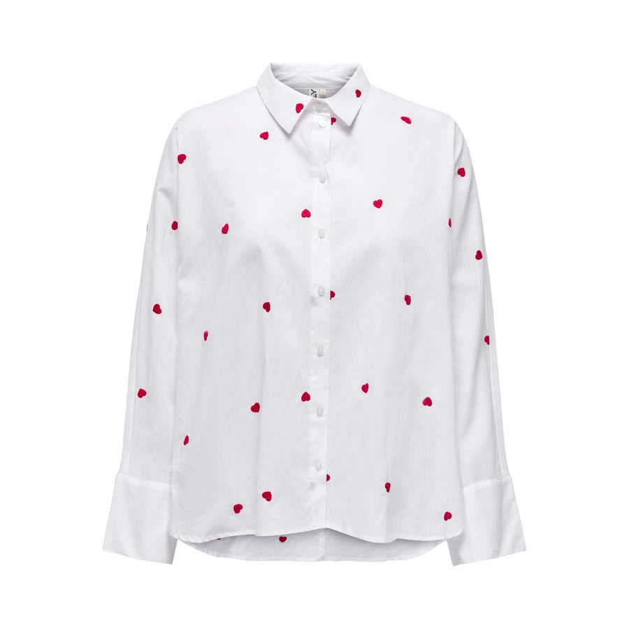Onlnew Lina Grace Ls Emb Shirt 15283743