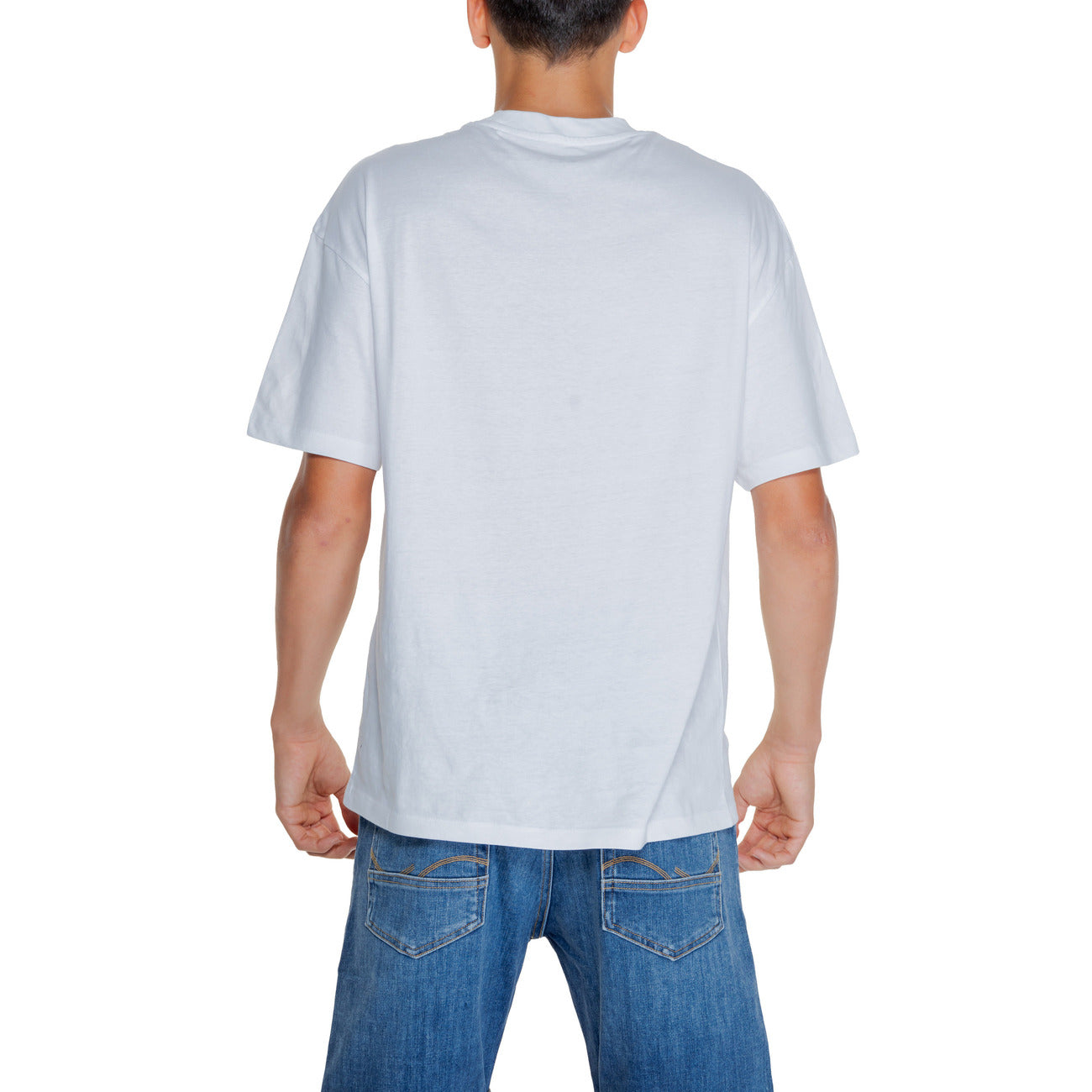 2325783 Jack & Jones T-Shirt Bianco Monocromo Uomo