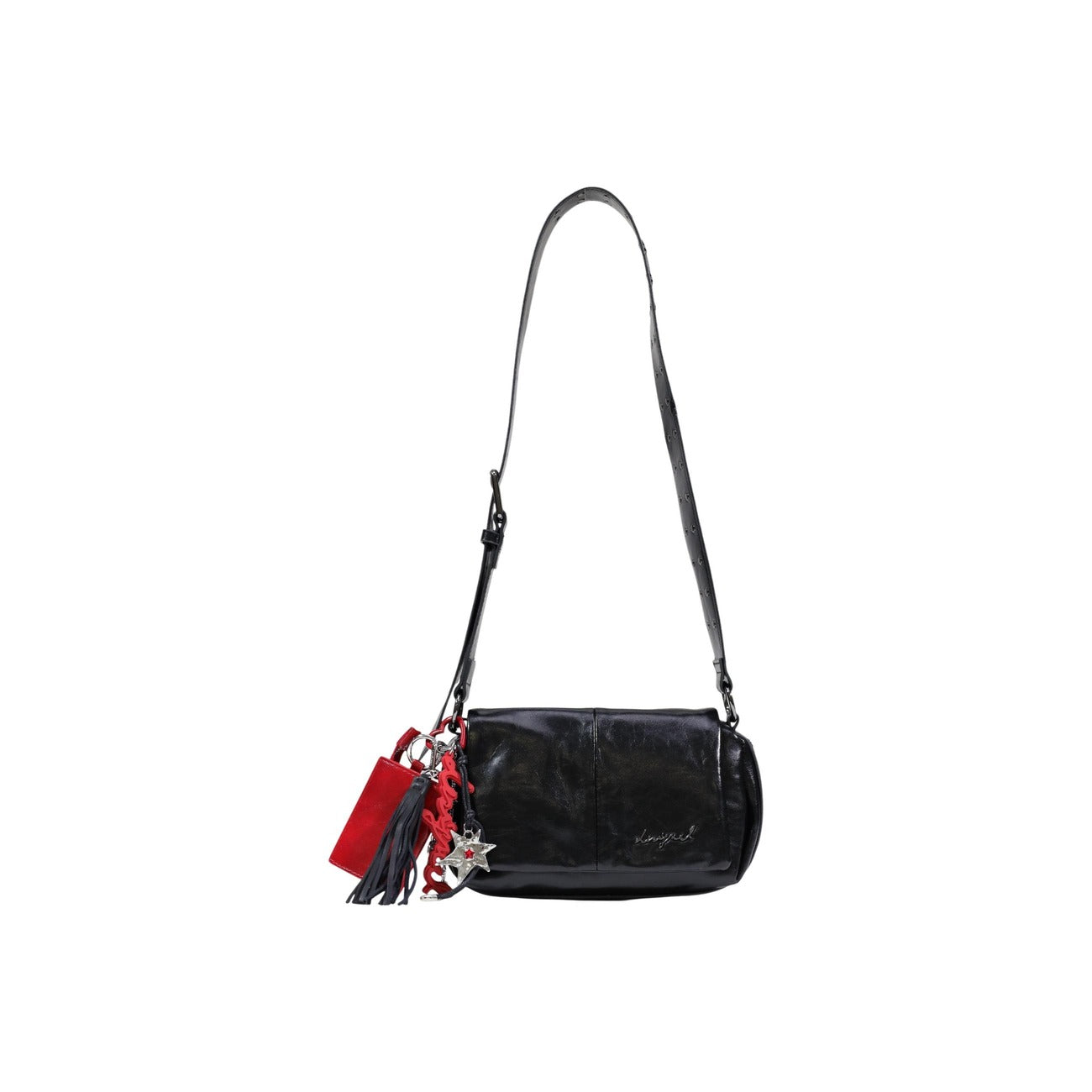 2454717 Desigual Borsa Nera Tracolla Poliestere