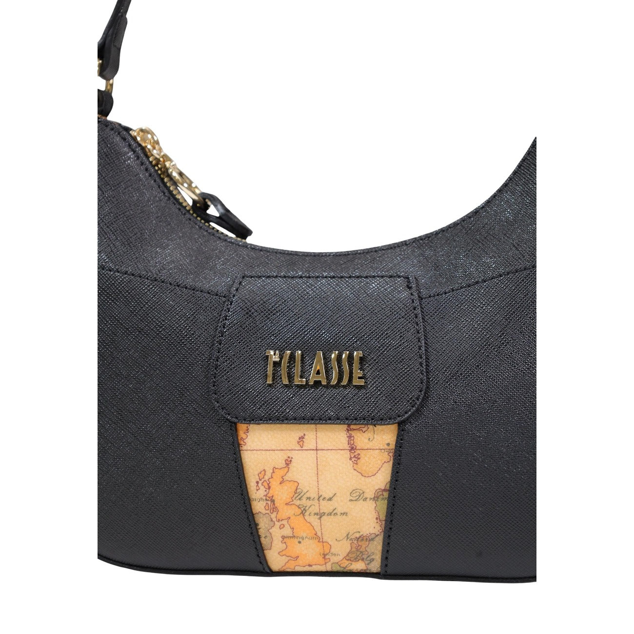 2454841 Alviero Martini Borsa Donna Nera Stampa Tracolla