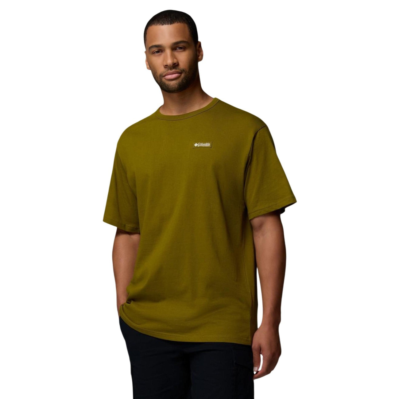 2455305 Columbia T-Shirt Verde Uomo