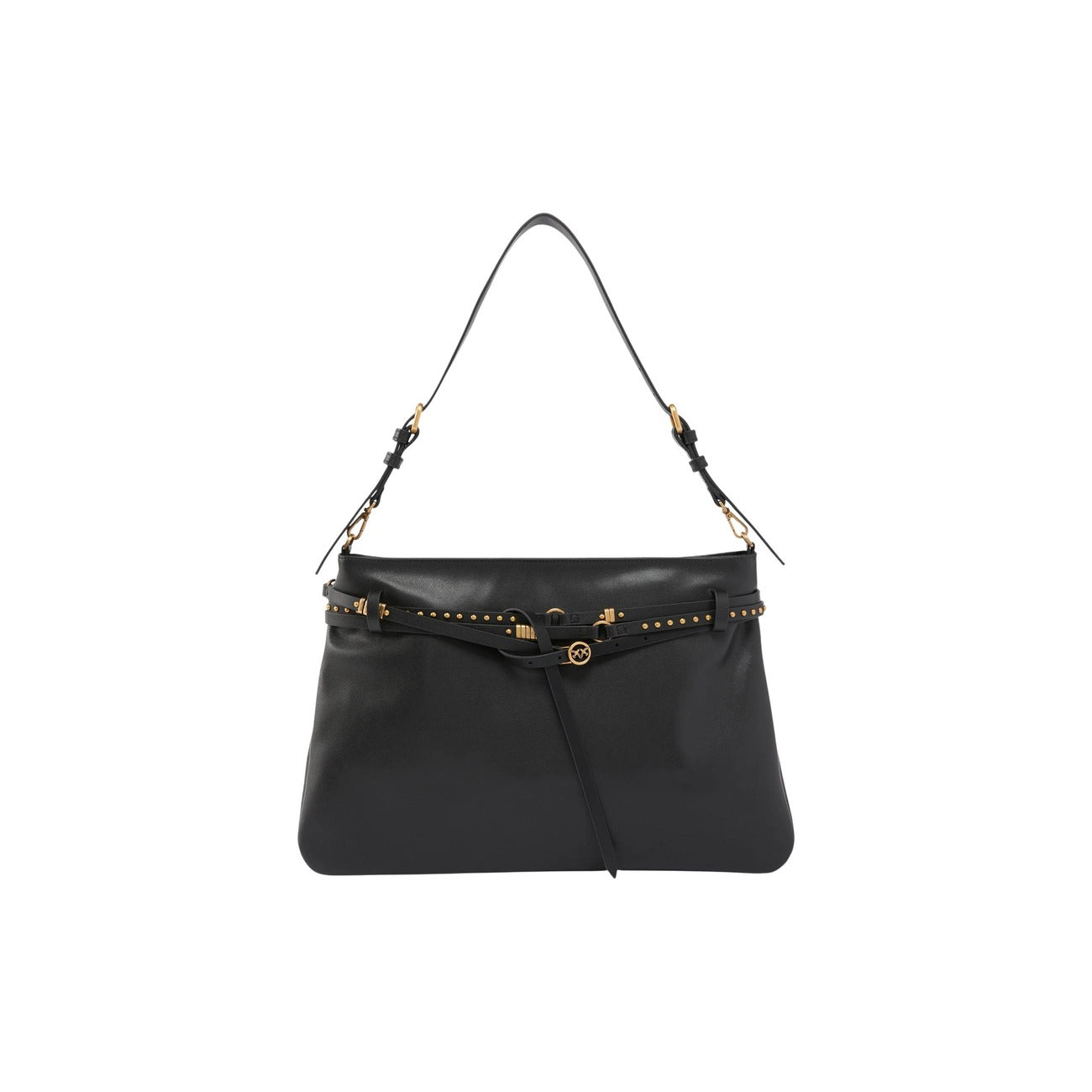 2467674 Pinko Belt Bag Big Vitello Morbido Nero Donna