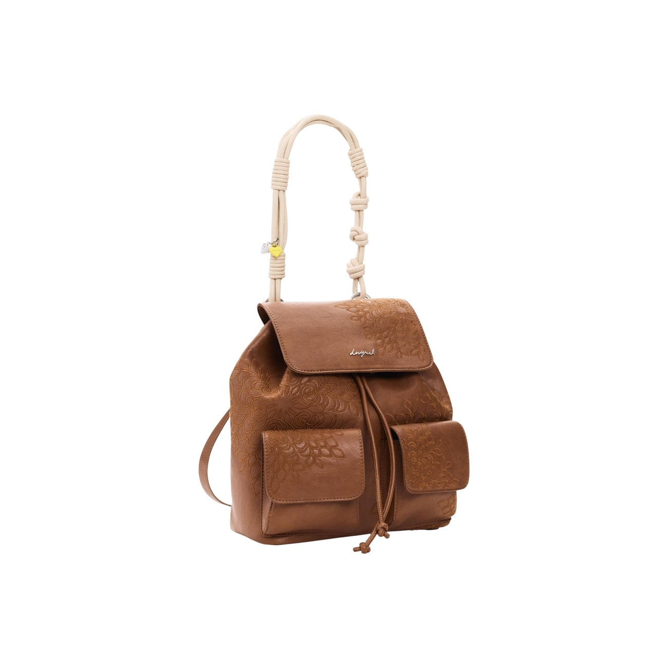 2452953 Desigual Zainetto Marrone Tracolla