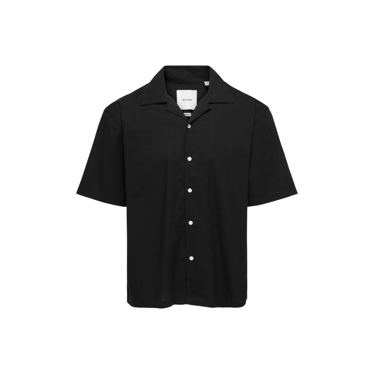 2458633 Only & Sons Camicia Nero Uomo