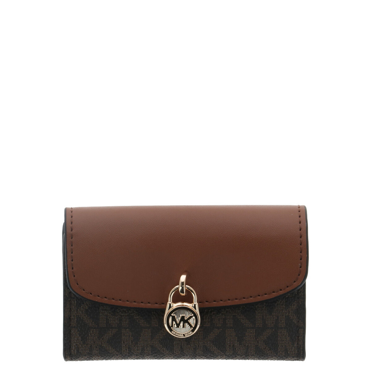508963 Michael Kors Portafoglio Marrone Stampa Donna