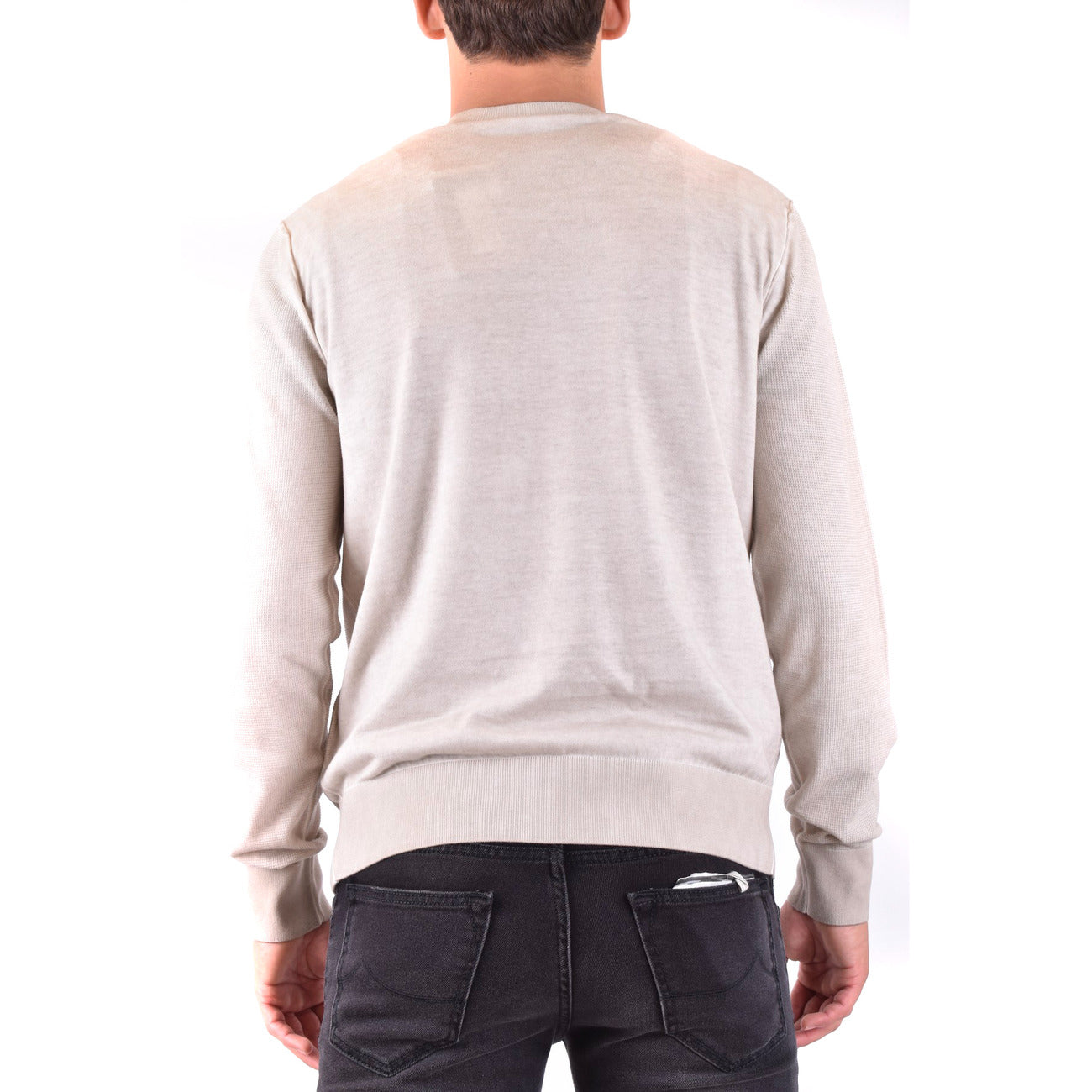 2430968 Paolo Pecora Maglia Bianca Cotone Uomo