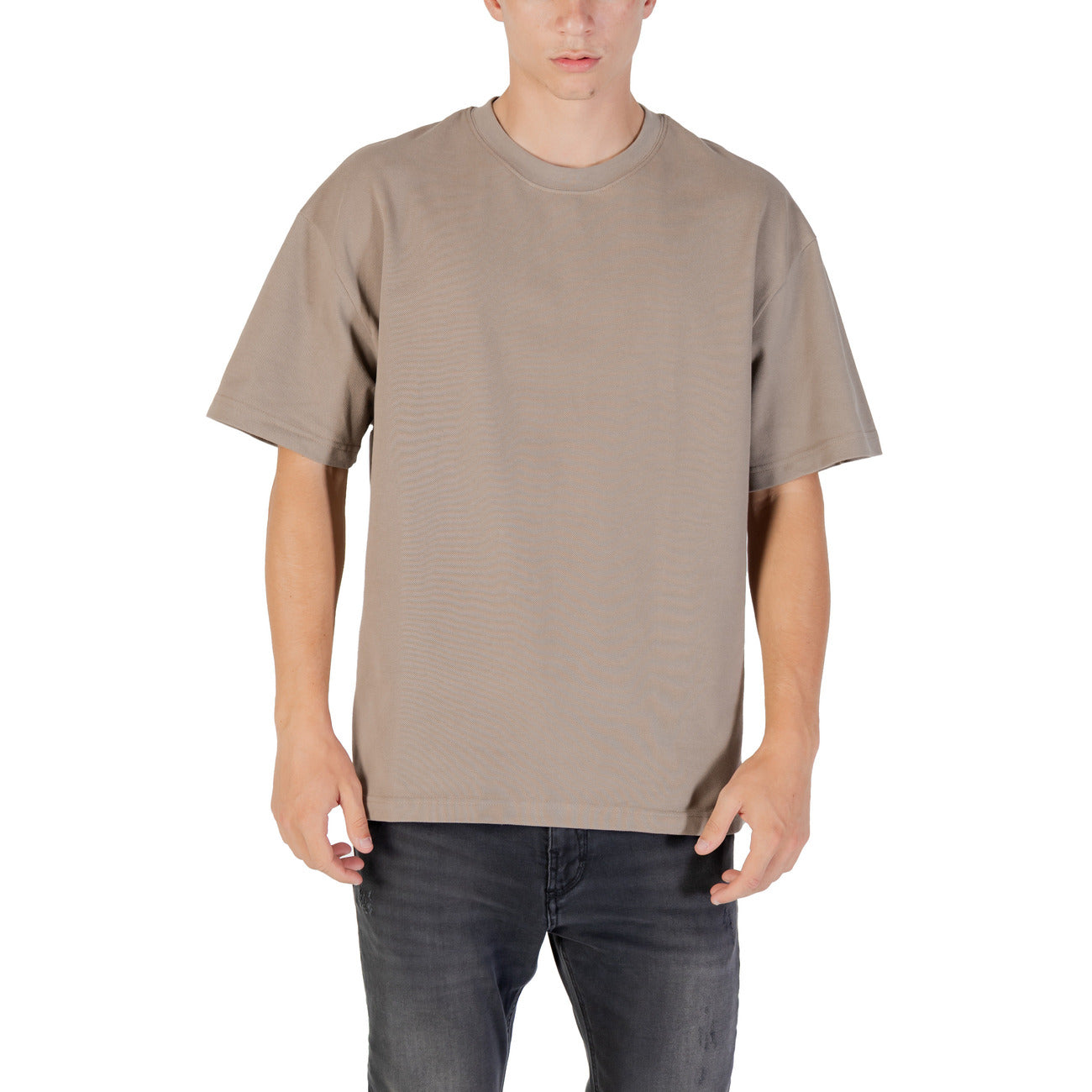 2429251 Gianni Lupo T-Shirt Beige Uomo
