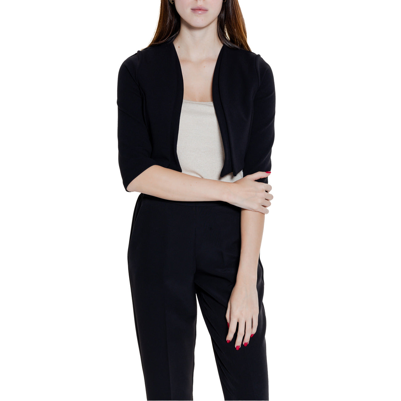 477290 Rinascimento Giacca Nera Donna