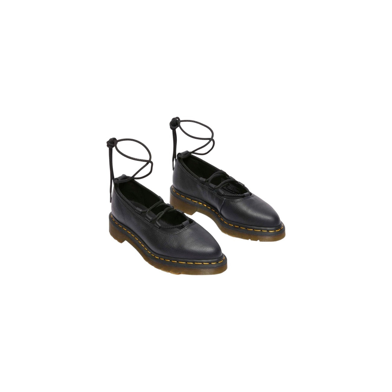 2412103 Dr. Martens Scarpe Basse Donna Nere Pelle