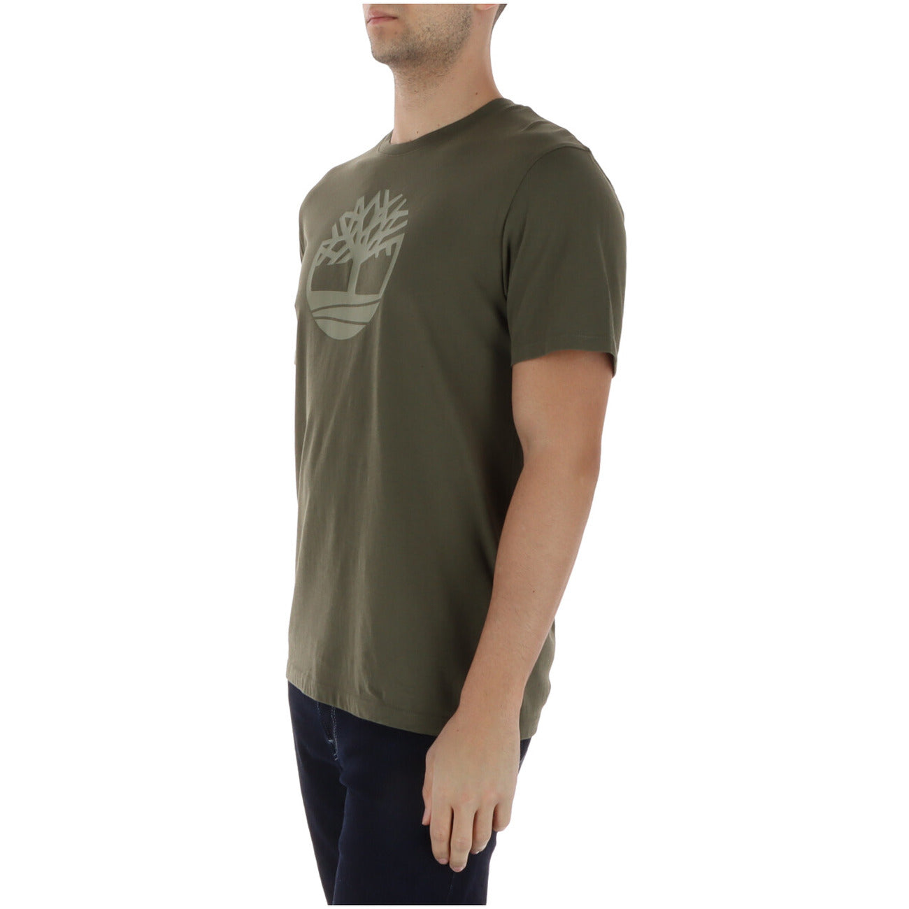 2452686 Timberland T-Shirt Verde Uomo