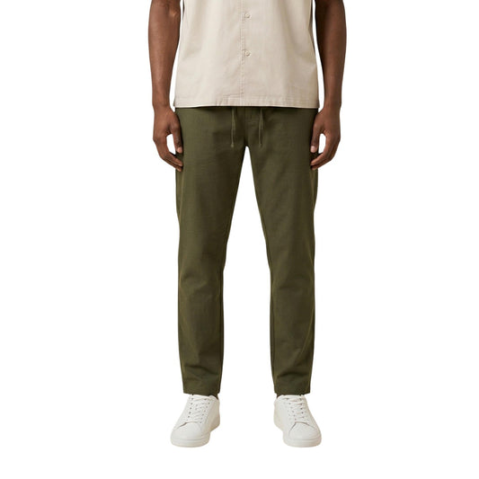 2458644 Only & Sons Pantaloni Verde Cotone Uomo