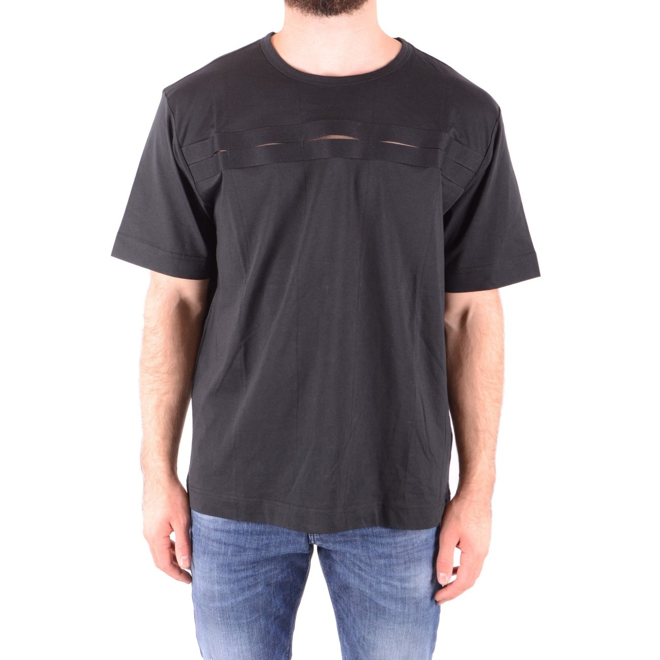2431029 Diesel Black Gold T-shirt Nera Uomo
