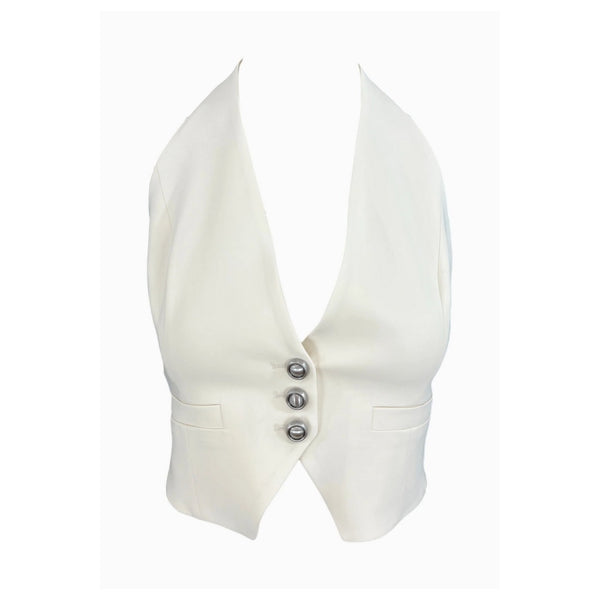 Gilet Bianco Donna