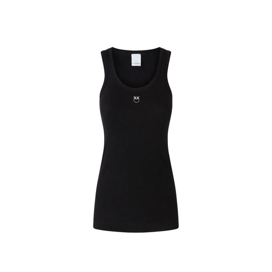 2473396 Pinko Canotta Nera Donna
