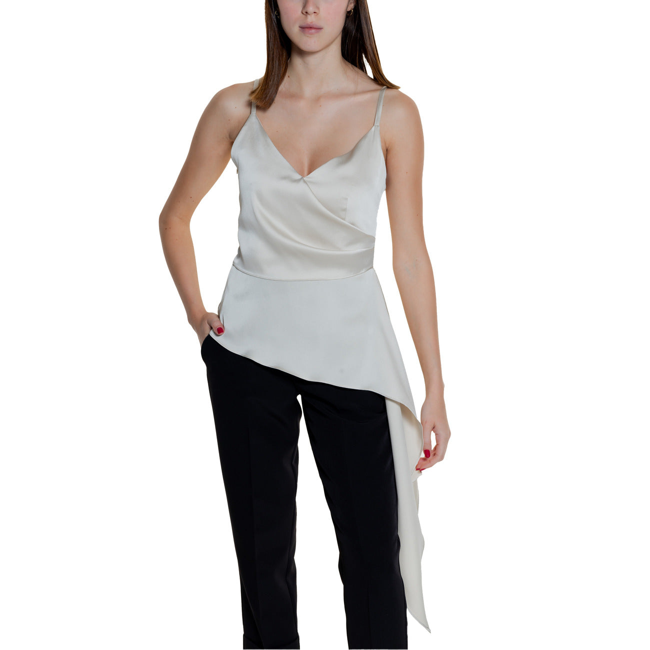 2277954 Silence Top Bianco Donna