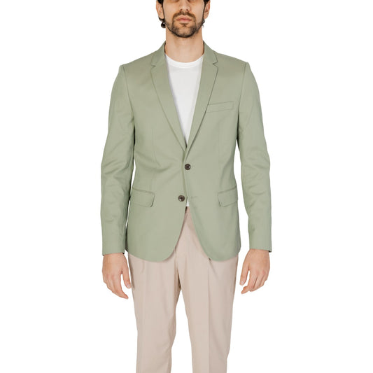 2211383 Antony Morato Giacca Verde Modal Uomo