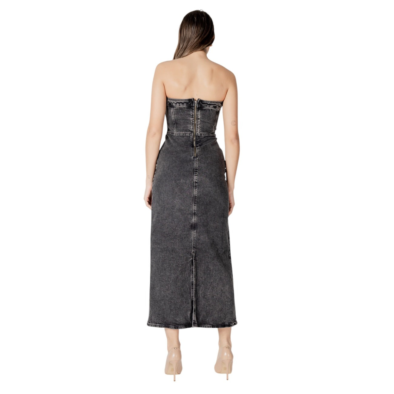 484323 Ichi Abito Nero Donna Primavera/Estate