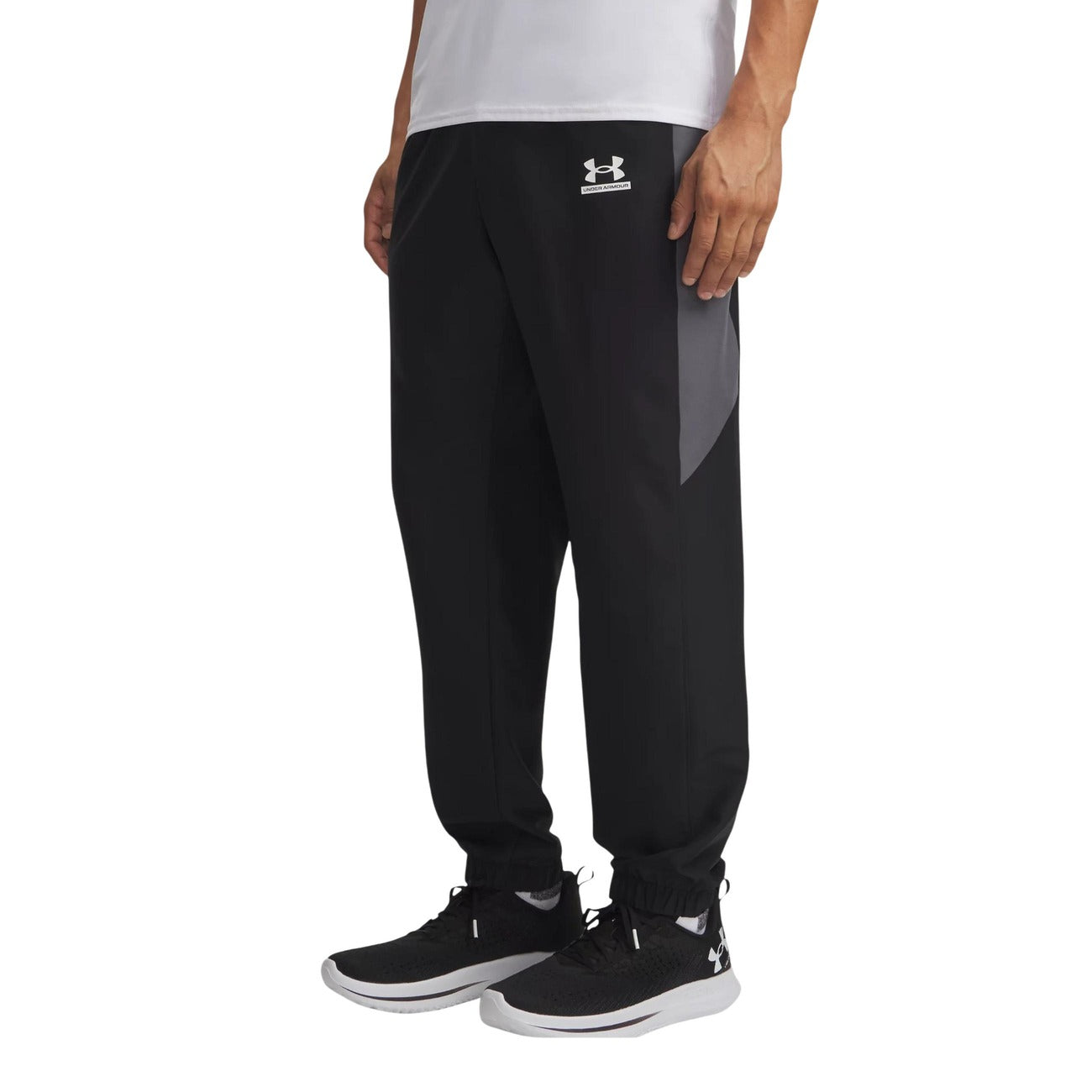2455849 Under Armour Pantaloni Nero Poliestere Uomo