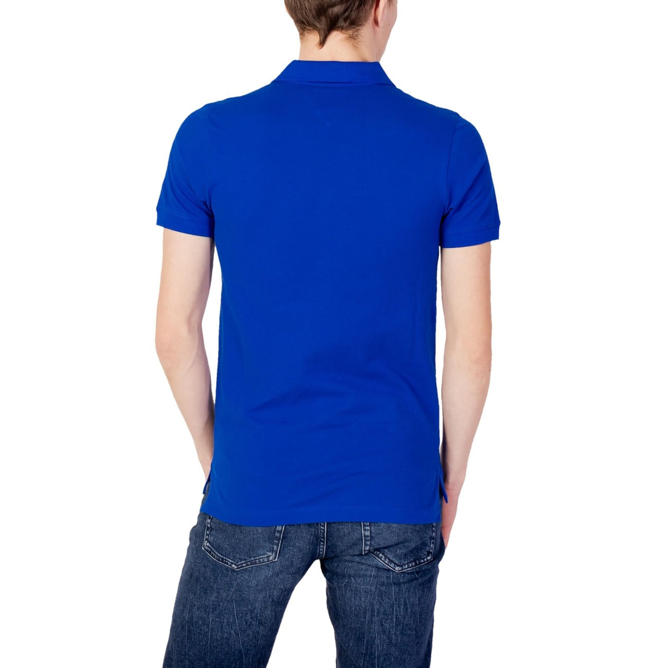 413112 Tommy Hilfiger Jeans Polo Blu Uomo